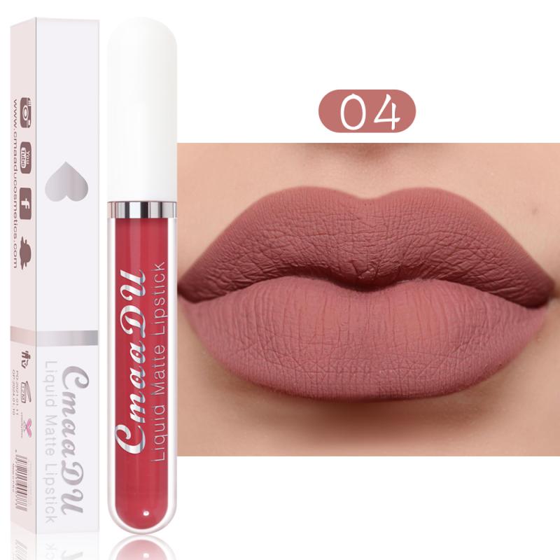 18 Colors Long Lasting Moisturizing Matte Waterproof Velvet Liquid Lipstick